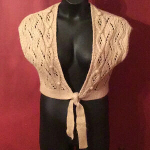 ANN TAYLOR LOFT MOHAIR SHRUG SIZE S